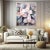 Offering a vintage 1985 air brushed acrylic painting of peach daylilies by listed artist, Libertad Gomez. It is signed and...