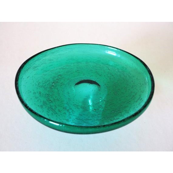 Arne Jon Jutrem for Hadeland Glassverk Greenland Series Bowl and Underplate For Sale In New York - Image 6 of 6