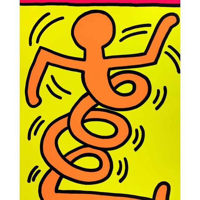 Keith Haring, Swing Pink, Screenprint For Sale - Image 5 of 6