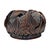 Japanese Showa Period Bamboo Ikebana Basket With Ajiro Weave 8" For Sale - Image 9 of 11