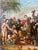 The slave market – signed j. Muller – oil painting on copper plate – french school, 19th century a striking orientalist...