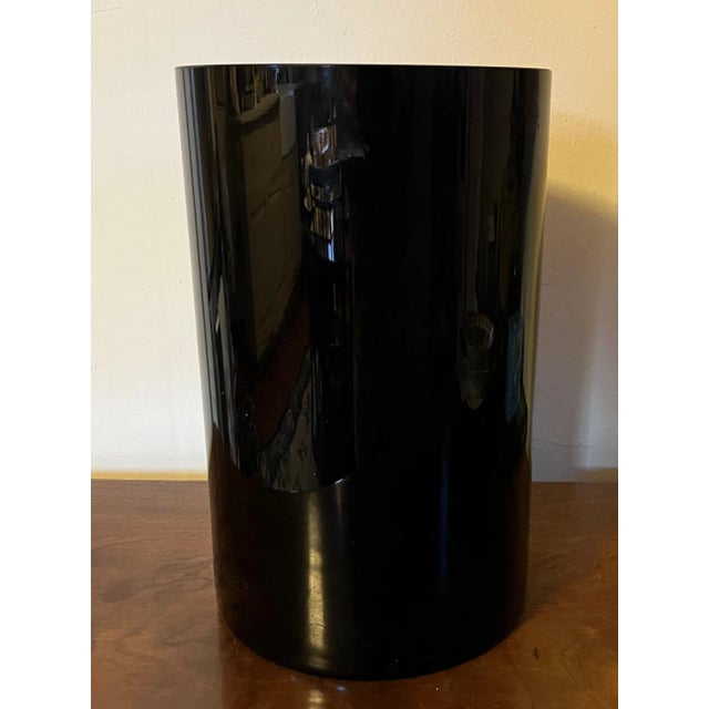 Art Deco Amethyst Glass Cylinder Vase For Sale - Image 9 of 13