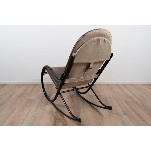 Vintage Nonna Rocking Chair by Paul Tuttle for Strässle For Sale - Image 6 of 9