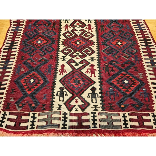 Late 20th Century South American Kilim Rug For Sale In Chicago - Image 6 of 9