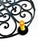 Black Antique Gothic Hand-Forged Wrought Iron Corona Four Light Chandelier For Sale - Image 8 of 12
