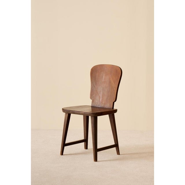 Swedish Modern Dining Table Set, 1940s, Set of 7 For Sale - Image 11 of 12