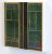 Mid-Century Modern Fields No. 8 - Original Green and Gold Geometric Mixed Media Acrylic Painting on Wood Panel For Sale - Image 3 of 7