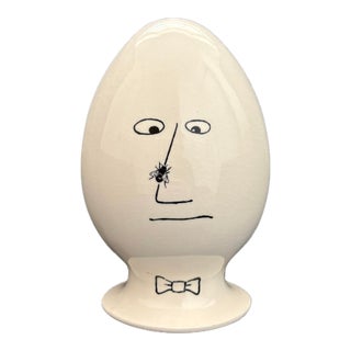 1959 Egghead Housefly Ceramic Sculpture by LaGardo Tackett For Sale