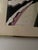 Black 1980s Virginia Colman. Abstract Water Colour Painting Artwork With Bold Colors and Dynamic Lines, Signed For Sale - Image 8 of 12