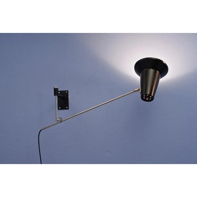 Dutch Wall Lamp by Willem Hagoort for Hagoort Lighting, 1960s For Sale - Image 4 of 12