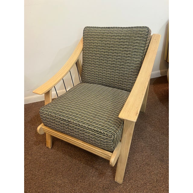 Tan Mid-Century Modern MCM Fox Manufacturing Lounge Chair For Sale - Image 8 of 8