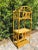 Hollywood Regency Late 20th Century Bamboo Rattan Étagère Bookcase For Sale - Image 3 of 8