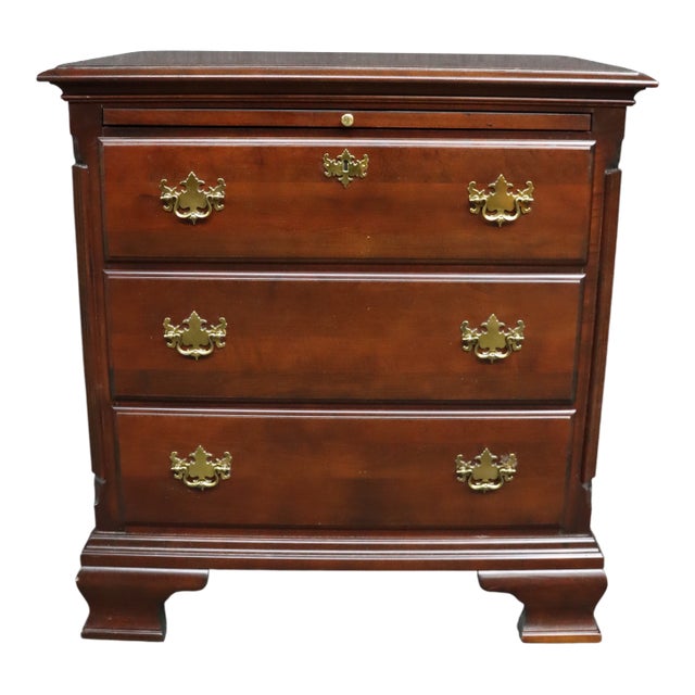 Kincaid Furniture Cherry Gentleman’s Chest For Sale