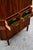 Mid Century Danish Modern Corner Cabinet Rosewood Bar Denmark Drawers Locking Vg For Sale - Image 9 of 11