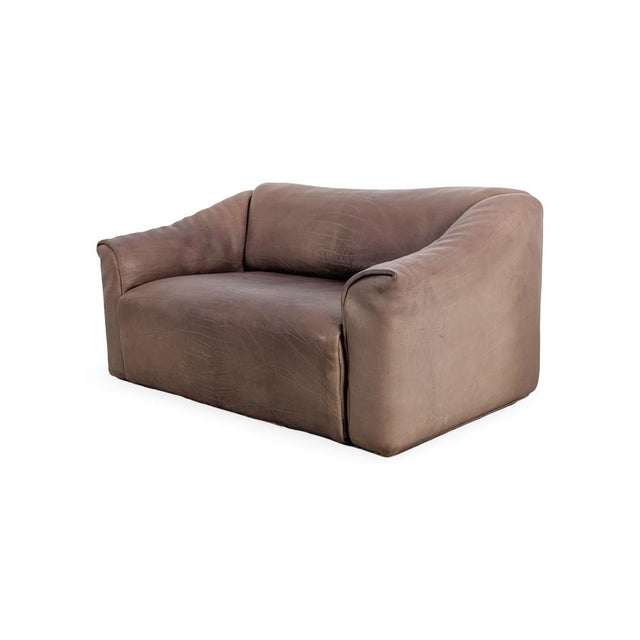 Mid-Century Modern DS 47 Sofa in Leather from de Sede For Sale - Image 3 of 11