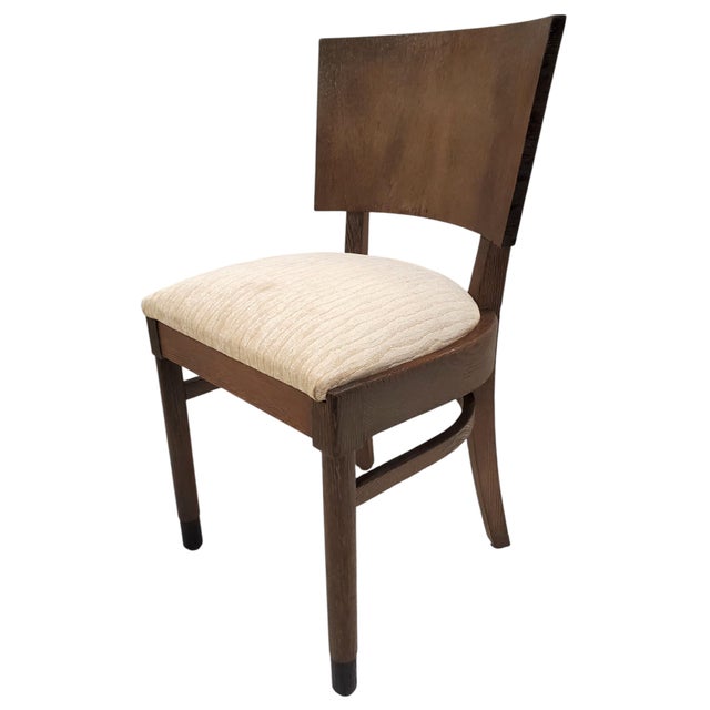 Early 20th Century Set of Four Belgian Constructivist Dining/Side Chairs Attributed to De Coene Frères "Teniers No. 904 For Sale - Image 17 of 18