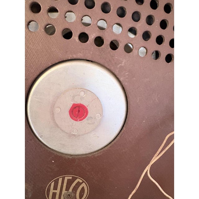 Black WLU-30 Wall Clock Speaker from Heco, Germany, 1950s For Sale - Image 8 of 11