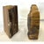 Vintage Wood Mismatched Bookends- A Pair For Sale - Image 4 of 12