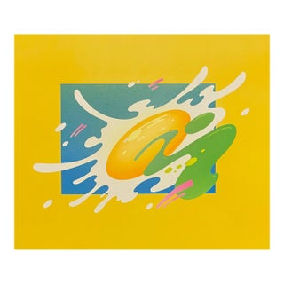 1982 Abstract Serigraph For Sale