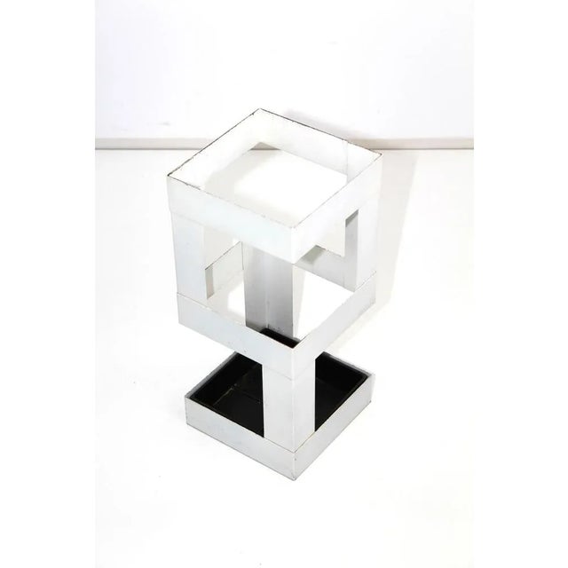 Cubist Umbrella Stand, 1960s For Sale - Image 3 of 10