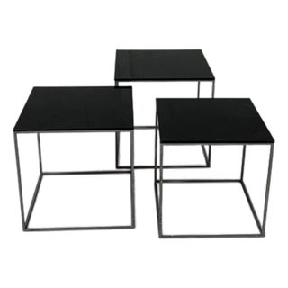 1960s Pk71 Nesting Tables by Poul Kjærholm for E. Kold Christensen For Sale