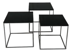 1960s Pk71 Nesting Tables by Poul Kjærholm for E. Kold Christensen