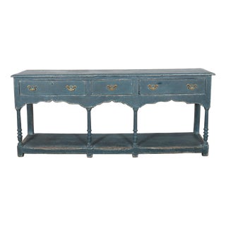 English Potboard Dresser Base For Sale