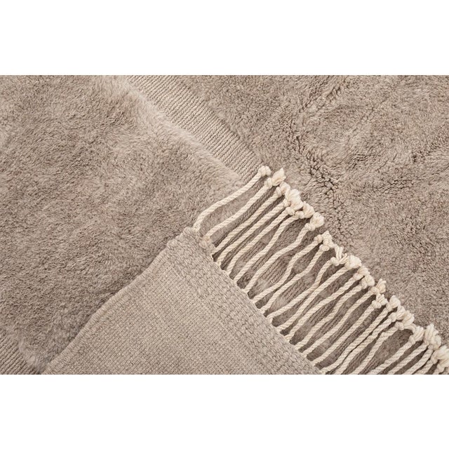 Hand-Knotted Wool Rug by Azele Studio For Sale - Image 4 of 11