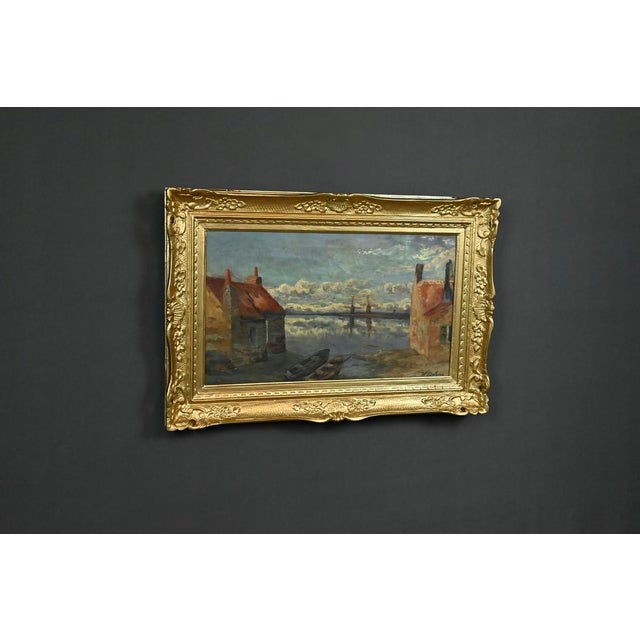 W. Delsaux, The North Sea, Early 20th Century, Oil Painting, Framed For Sale - Image 3 of 18
