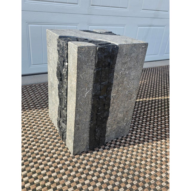 1980s 1980s Attributed Maitland-Smith Tessellated StoneTable Set For Sale - Image 5 of 18