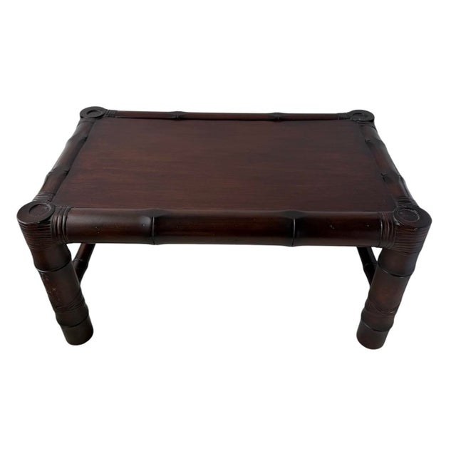 Ralph Lauren Ralph Lauren Rattan Campaign Style Chest/Nighstand For Sale - Image 4 of 8