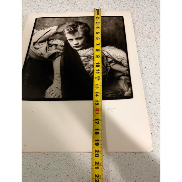 1970s Rare William Coupon Photograph of Trixie Revenge New York City 1979 Signed For Sale - Image 5 of 6