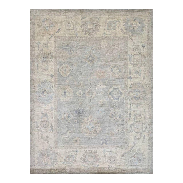 8x10 Oushak Style Area Rug - 502554 For Sale