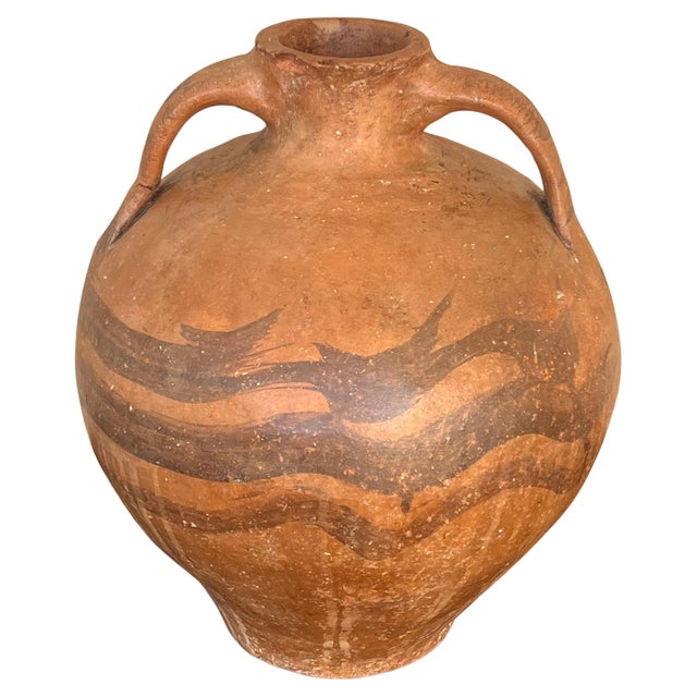 18th Century Bridal Jug Red Picher "Cantaro" from Calanda, Spain Terracotta Vase For Sale - Image 15 of 18