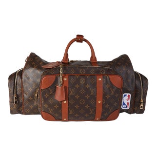 x NBA Monogram Canvas Trio Pocket Keepall For Sale