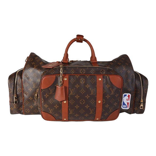 x NBA Monogram Canvas Trio Pocket Keepall For Sale