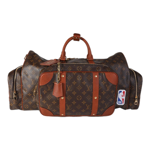 x NBA Monogram Canvas Trio Pocket Keepall
