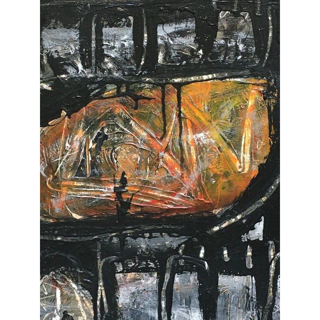 Structure - Mixed Technique on Canvas - Massimo D'Orta - Italy - 2007 For Sale - Image 5 of 9