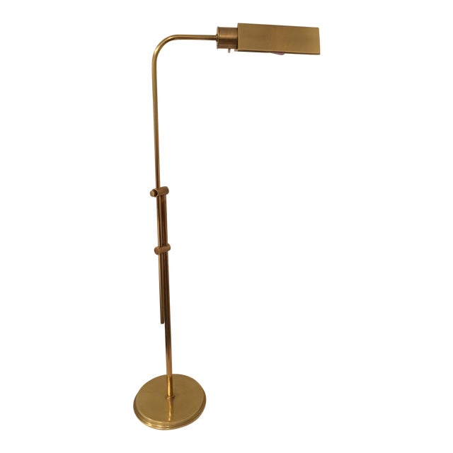 Frederick Cooper Telescoping Brass Floor Lamp Chairish