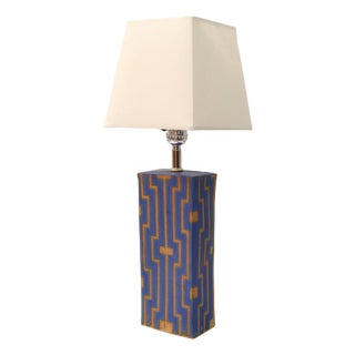 Dark Blue Stella Lamp For Sale