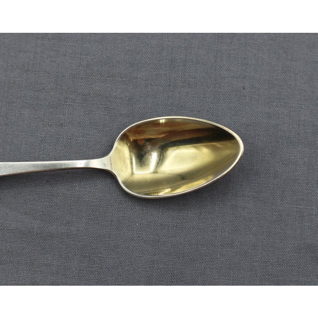 Late 19th Century 1875 American Set of 8 Sterling Silver Demitasse Spoons by Gorham For Sale - Image 5 of 7