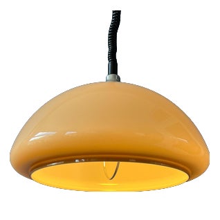 Vintage Space Age Mushroom Pendant Lamp from Dijkstra For Sale