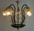 Italian Brass and Glass Lead Crystal Chandelier from Artigian Fabbrica Lambadari, 1960s For Sale - Image 12 of 16