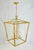 Chapman & Myers for Visual Comfort Brass & Rattan Chandelier For Sale In Los Angeles - Image 6 of 18
