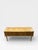 Beige Mid-Century Dressing Table or Chest of Drawers in Maple Veneer with Brass Handles and Glass Top, Germany, 1950s-1960s For Sale - Image 8 of 16