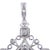 2000 - 2009 Michael Beaudry Signed Handmade Platinum Diamond Maltese Cross Pendant For Sale - Image 5 of 6