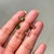 Art Nouveau Contemporary 1.27ct Pink Tourmaline Carved Leaf Stud Earrings in 14k Yellow Gold- A Pair For Sale - Image 3 of 15