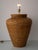 Vintage Hand-Woven Rattan Jar Table Lamp, 1980s For Sale - Image 10 of 11