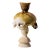 Handmade Mediterranean "Fig Vase 3" Glazed Stoneware by Canoa Lab for TRNK From Deriva Y Trampa Series For Sale
