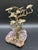 Vintage Bronze & Amethyst Sculpture: Boy Sitting Under Tree For Sale In Portland, OR - Image 6 of 10
